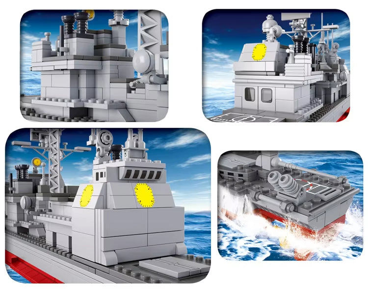 High-Difficulty Military Model Kit For Cruiser Ships
