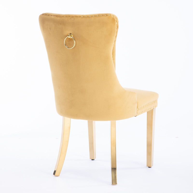 Nikki - Modern, High-End Tufted Dining Chair (Set of 2)