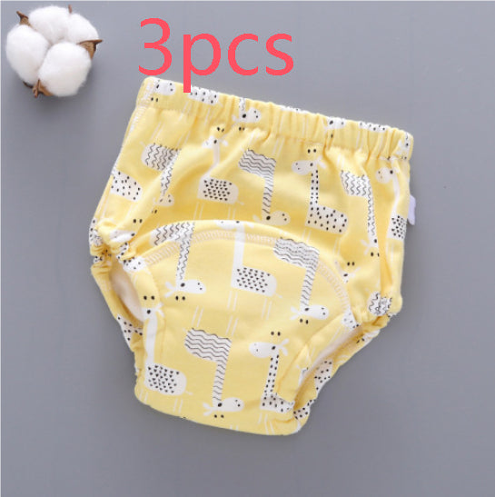 Baby Training Pants Washable 6-layer Gauze Diaper Cover Learning