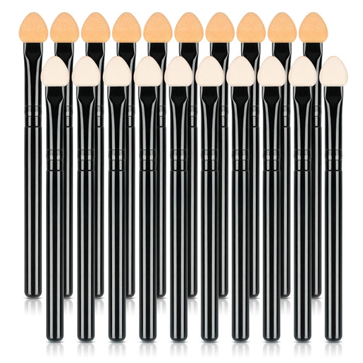 Makeup Brushes Set for Women Professional, 10Pcs Sponge Eyeshadow Brush Sets Applicator Double Sided Reusable