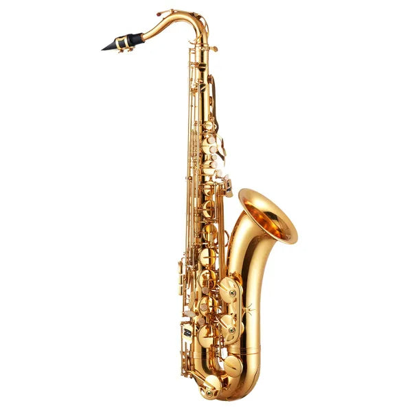 VEVOR Tenor Saxophone, B Flat, Professional Brass Saxophone Beginner Kit With Carrying Case, Mouthpiece, Straps, Cleaning Cloth, Gloves, Neck Strap, 23 Keys Tenor Sax Kit, For Beginners Students, Gold