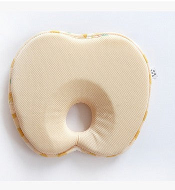 Newborn Anti-Roll Pillow with Flat Head Prevention