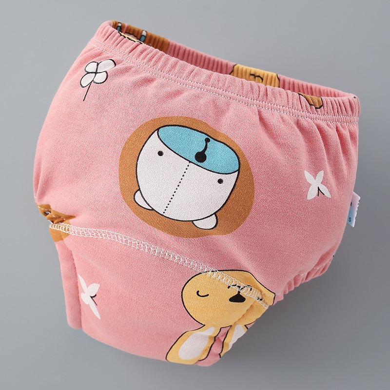 Washable 6-layer Breathable Gauze Baby Diaper Cover