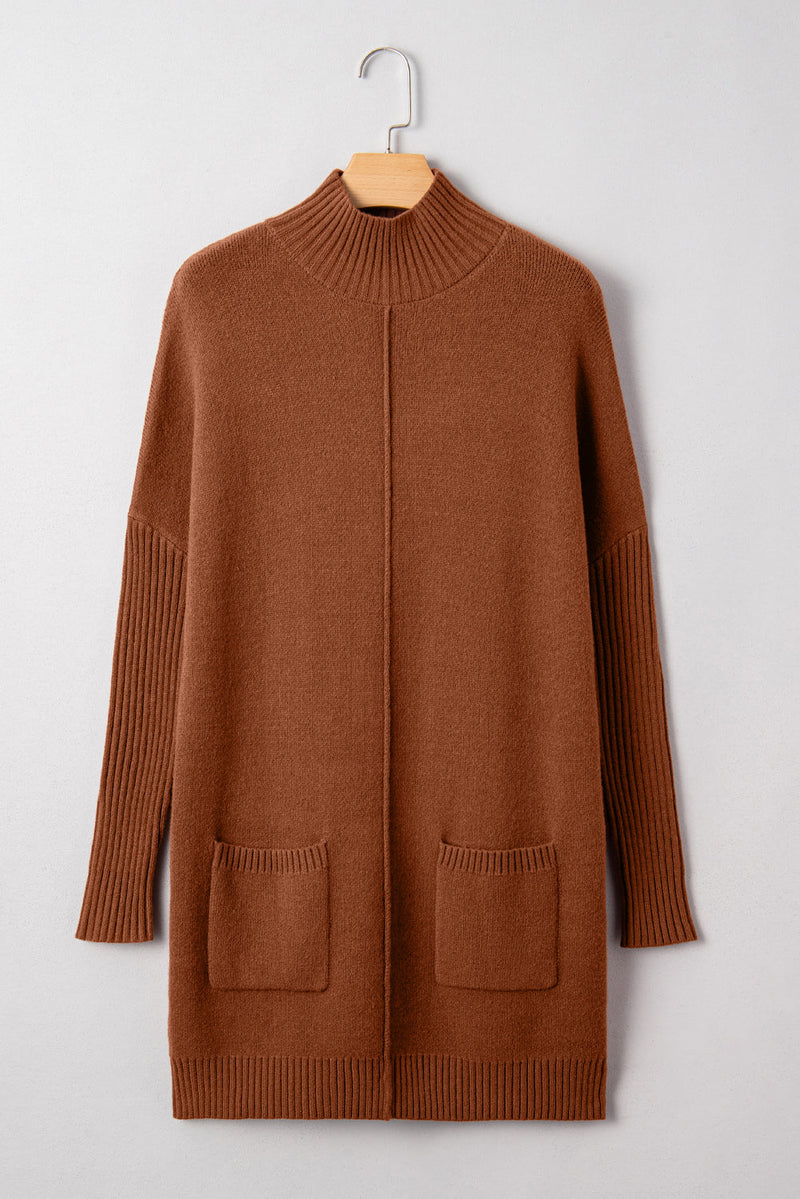 Mia Center Seam Shift Sweater