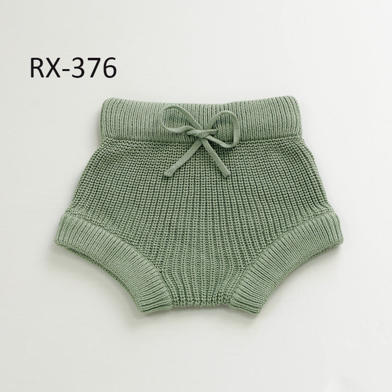 Baby Handmade Knitted Sweater And Shorts