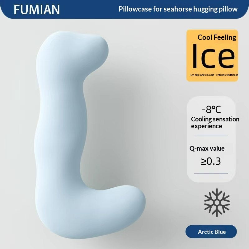 Long Body Pillow for Side Sleepers – Removable Washable Cover, Hollow Fiber Fill
