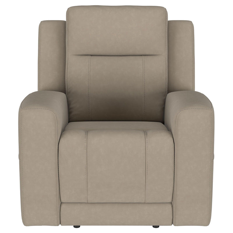 Brentwood Upholstered Recliner Chair Taupe