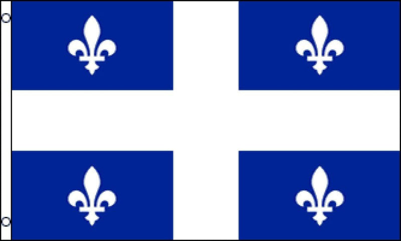 Quebec 3X5 Ft Poly Flag