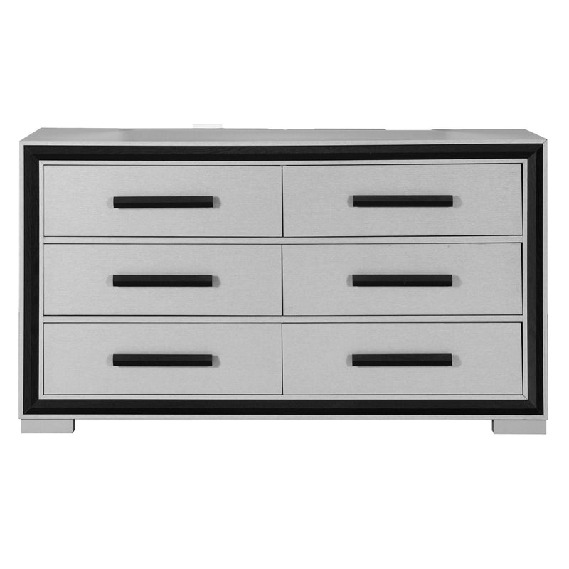 Adelaide - Dresser With Sleek Finish And Drawer Pulls