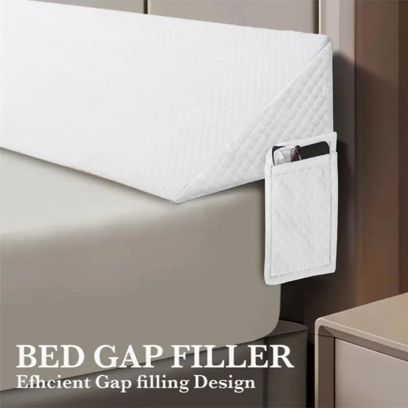 Air Layer Fabric Gap Filler Pillow – Diamond-Shaped Pocket Cushion