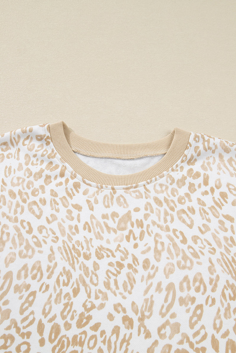 Elizabeth Ruffled arm Sweatshirt