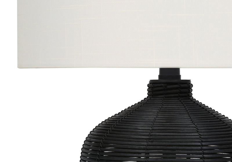 Lighting, Table Lamp, Rattan, Modern