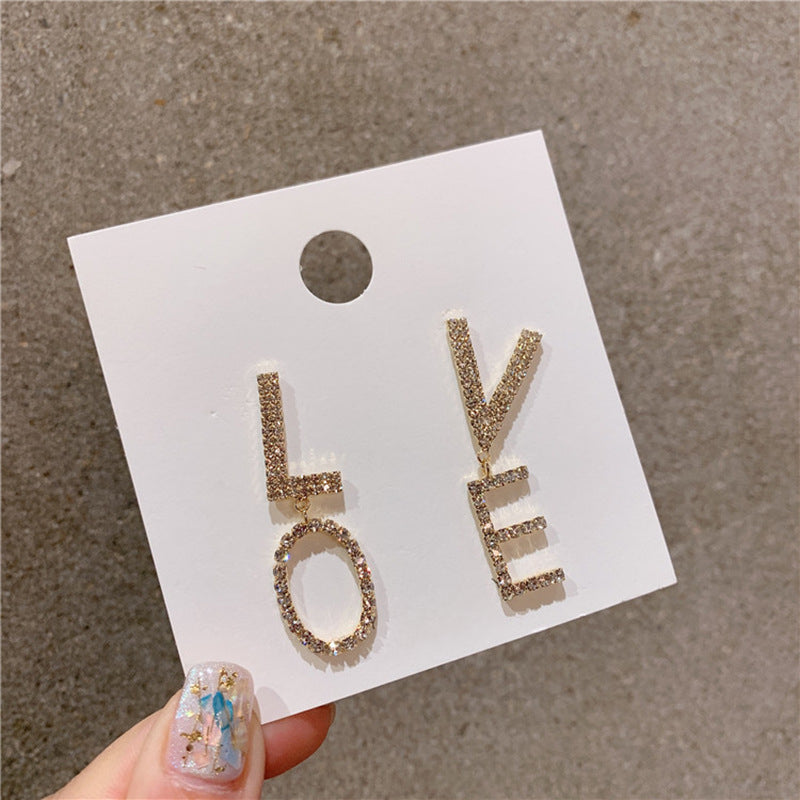 Girls LOVE Drop Earring