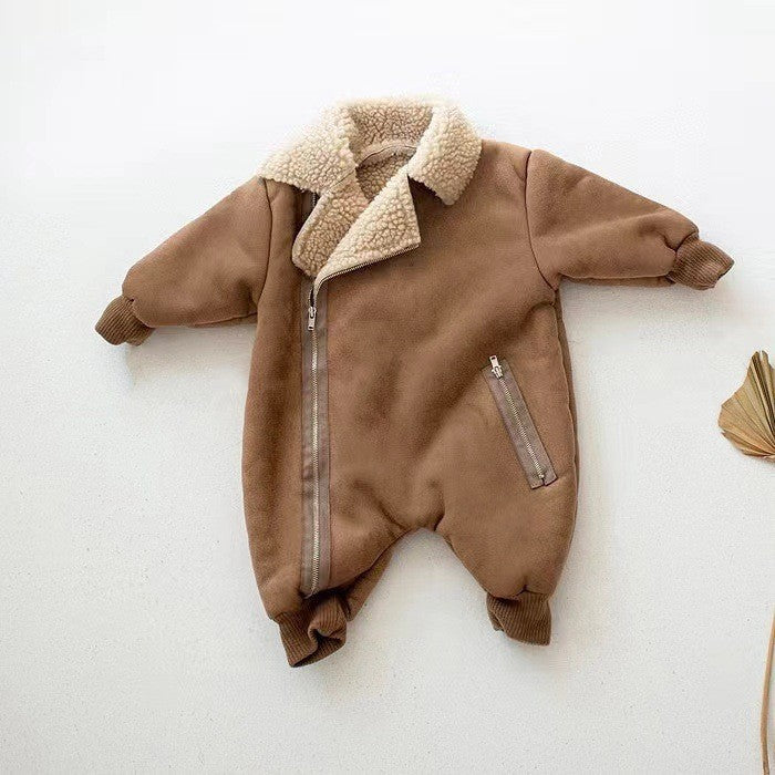 New Fallwinter Thermal Romper For Babies