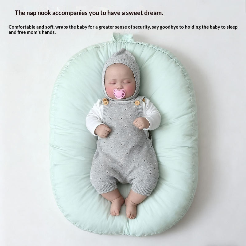 Baby Inclined Wedge Pillow – Cloud-Down Nursing & Feeding Support for Newborns 0–3 Years