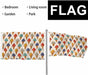 Vintage Ice Cream 3X5 Ft Summer Cold Food Colorful Flag for Outdoor, Indoor, Office, Workplace, Home, Garden, Business