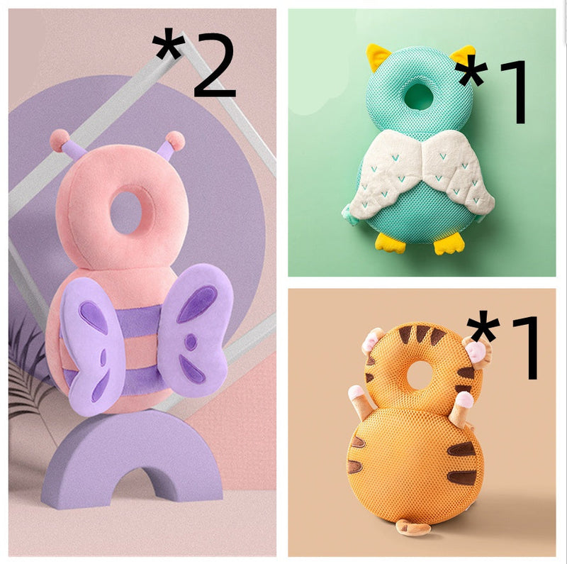 Baby Toddler Headrest Child Protection Baby Head Protection Cushion Cute Angel Wings