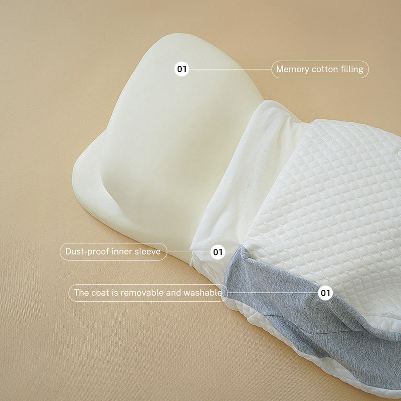 Memory Cotton Butterfly Pillow for Cervical Spine Protection