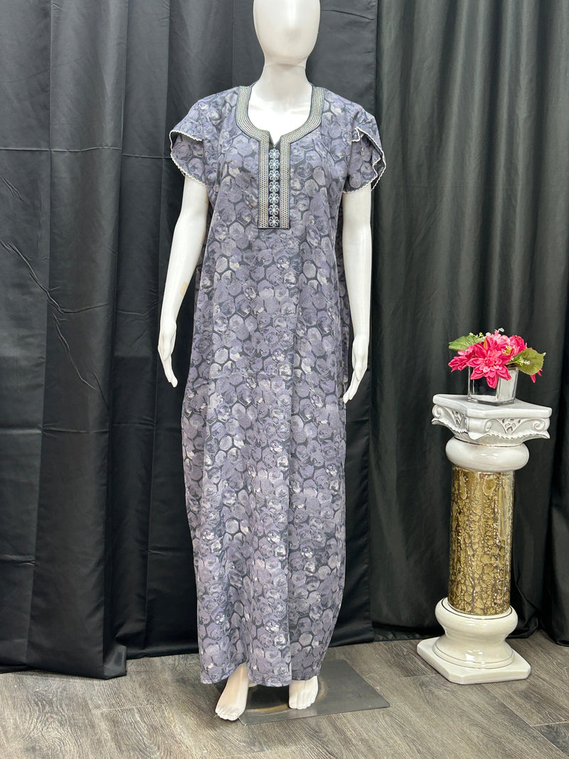 Rayon nighty / Indian night wear