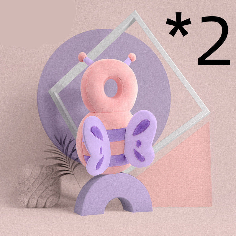 Baby Toddler Headrest Child Protection Baby Head Protection Cushion Cute Angel Wings