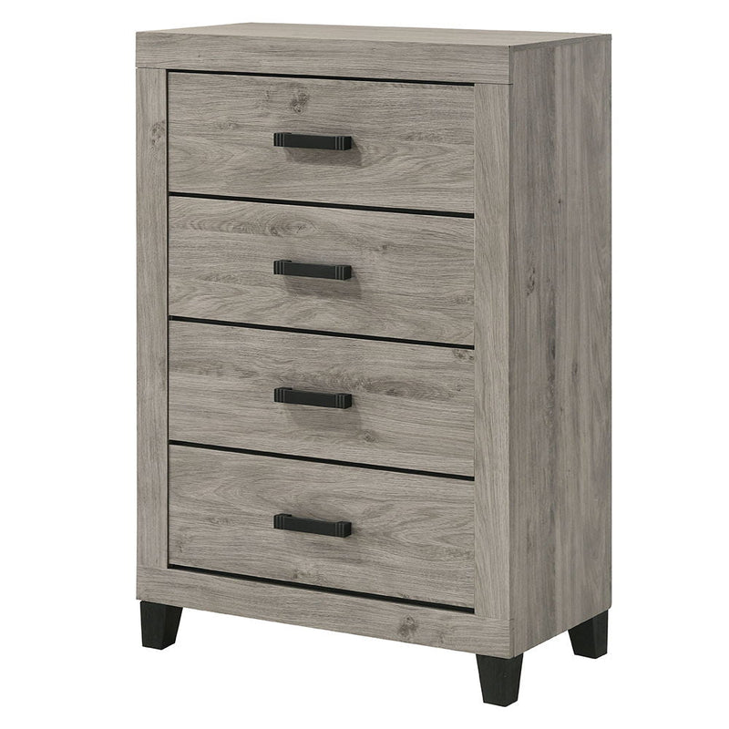 Mari - Chest - Light Gray Finish