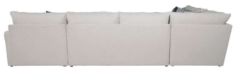 Polaris - Sectional With Comfort Coil Seating, 9 Included Accent Pillows And Included Cocktail Ottoman