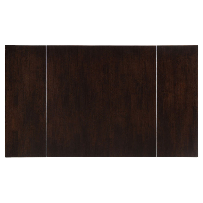 Kelso 3-piece Drop Leaf Dining Table Set Cappuccino and Tan