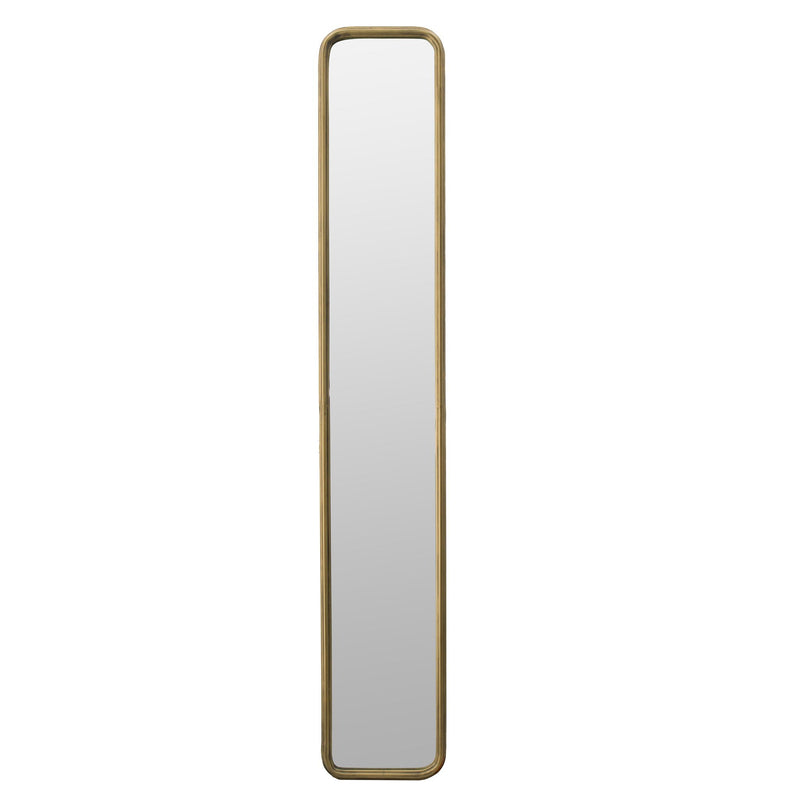 Full Length Mirror With AntiqueMetal Frame, Long Mirror For Hallway Living Room Bedroom Bathroom - Gold