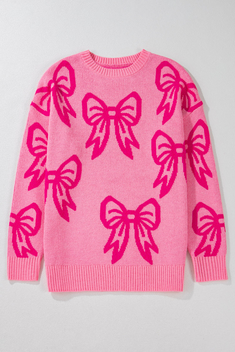Jaderae Drop Shoulder Loose Sweater
