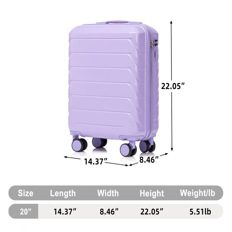 20 Inch ABS Hard Shell Travel Checked Luggage