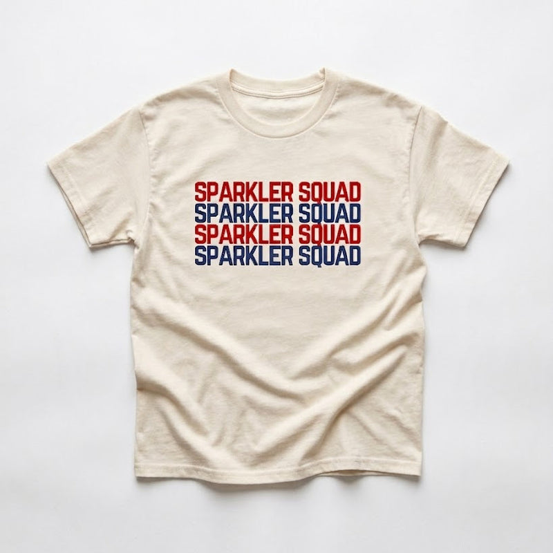 SPARKLER SQUAD TEE - VINTAGE CREAM