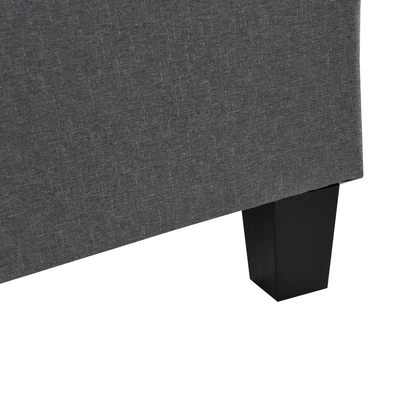 Modern Sectional Sofa Set with L Shape Chaise Lounge and Cup Holders