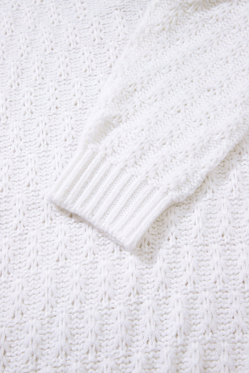 Emma Ribbed Edge Loose Sweater