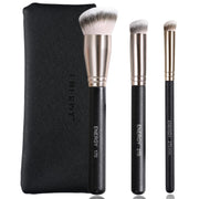 Foundation Brushes Set Professional under Eye Concealer Brushes Perfect for Blending Liquid Cream or Flawless Powder Cosmetics Buffing Stippling Concealer Premium Synthetic Bristles