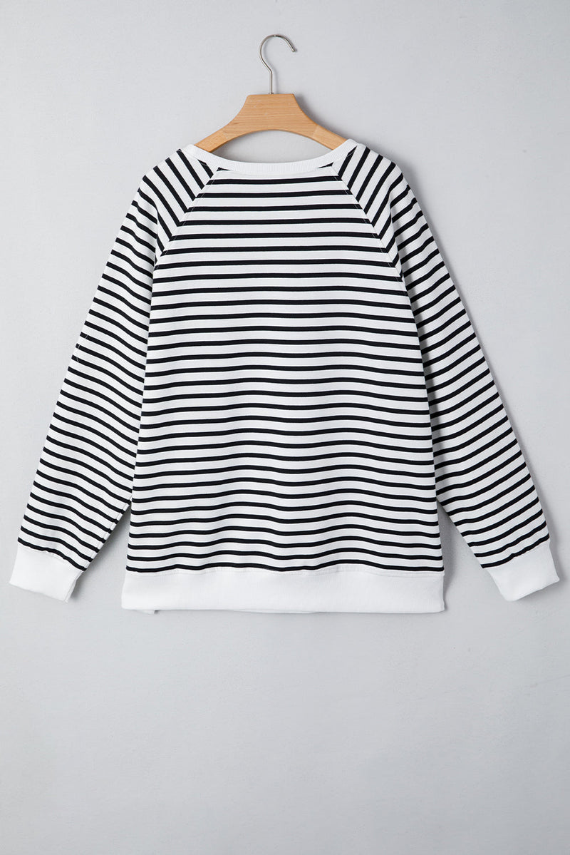 Amelia Side Slits Loose Sweatshirt