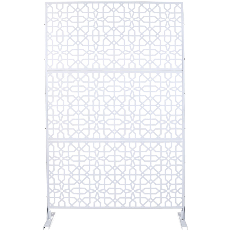 Outdoor & Indoor Metal Freestanding Decorative Privacy Screen