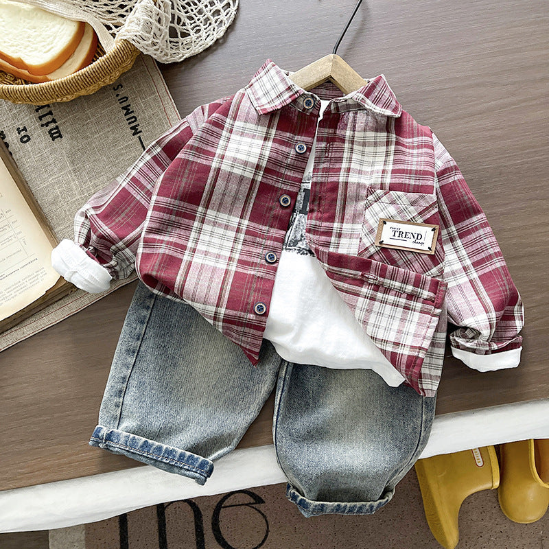 2026 Kids New Casual Trendy 3-Piece Set