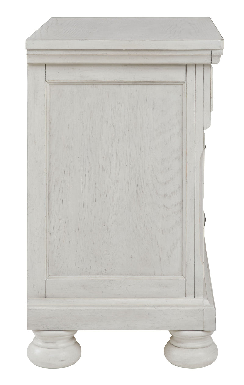 Robbinsdale - Two Drawer Night Stand - Antique White