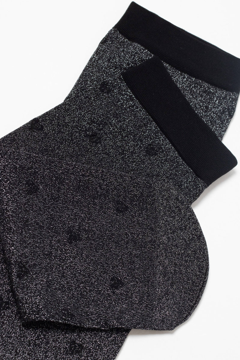 Shimmering Socks Conte Fantasy - "Hearts" Designs