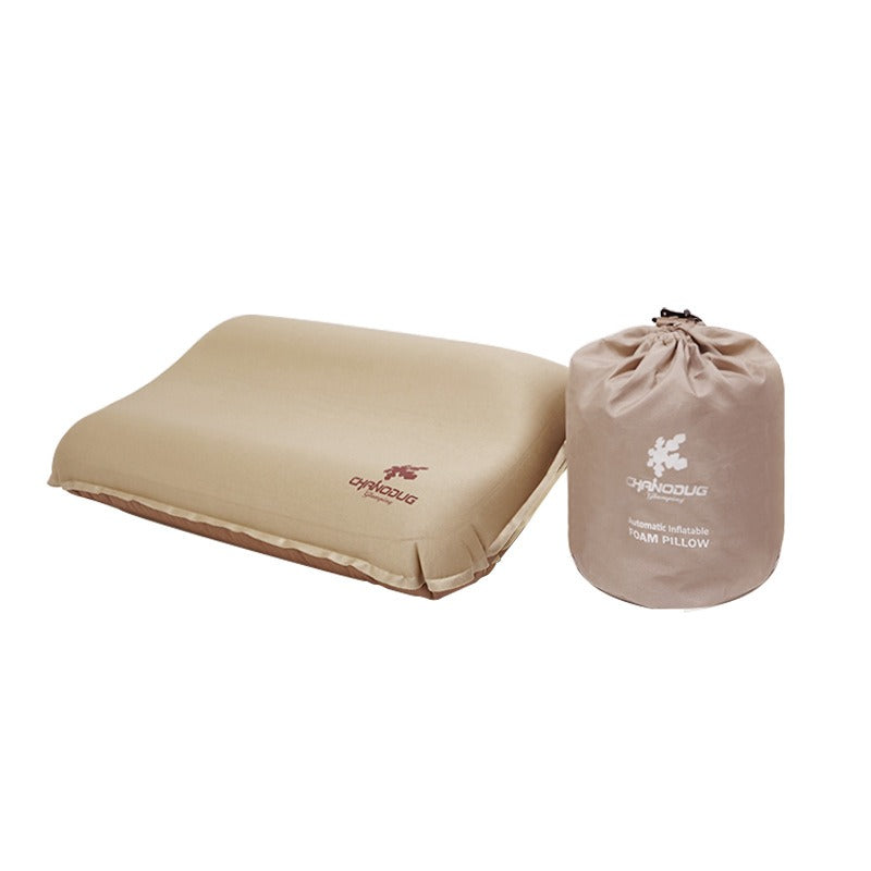 Portable Camping Pillow | Automatic Inflatable High-Elastic 3D Comfort
