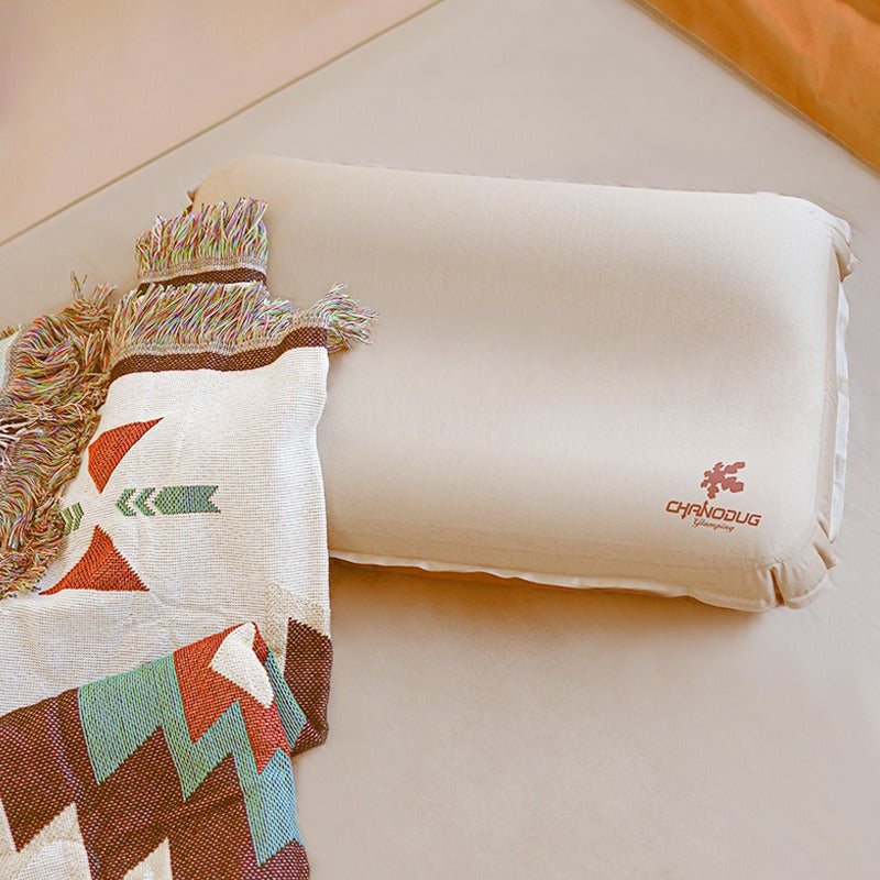 Portable Camping Pillow | Automatic Inflatable High-Elastic 3D Comfort