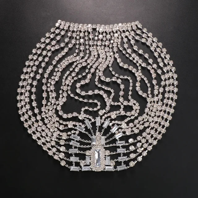 Rhinestone Bridal Headband Hat Forehead Hair Accessories Fashion Jewelry Wedding Crystal Head Chain Women Headpiece Gifts