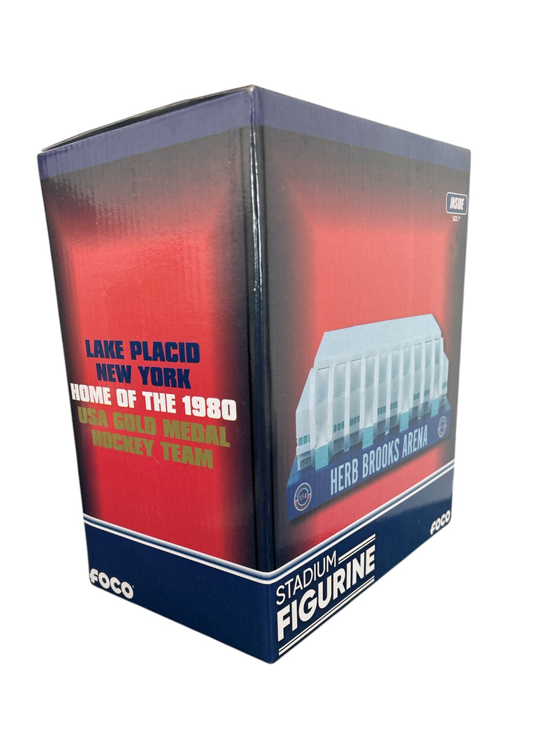 1980 Olympic Herb Brooks Arena Lake Placid Miracle on Ice Ceramic Scale Replica 8"X7"X3"