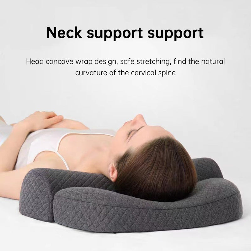 Bed Side Sleeping Pillow Ergonomic Cervical Memory Foam Pillow