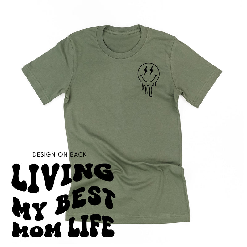 Living My Best Mom Life - (w/ Melty Lightning Eyes)  - Unisex Tee