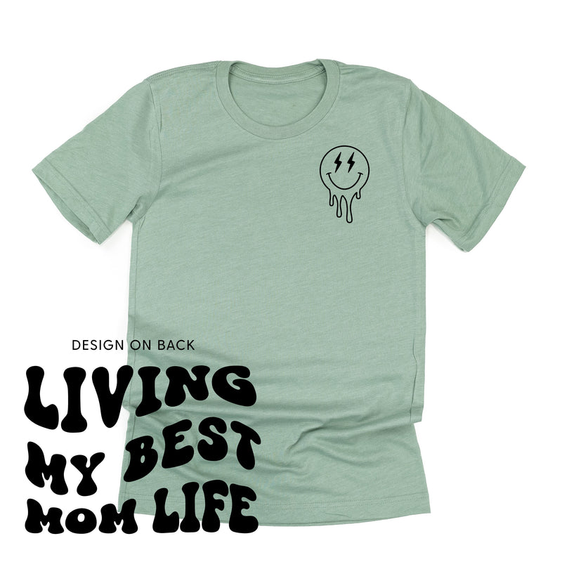 Living My Best Mom Life - (w/ Melty Lightning Eyes)  - Unisex Tee