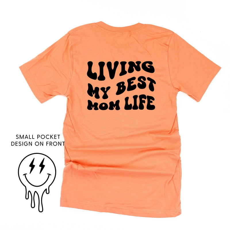 Living My Best Mom Life - (w/ Melty Lightning Eyes)  - Unisex Tee