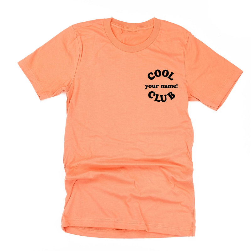 Cool _____ Club - Smiley (pf&b) - (PERSONALIZE IT!) - Unisex Tee
