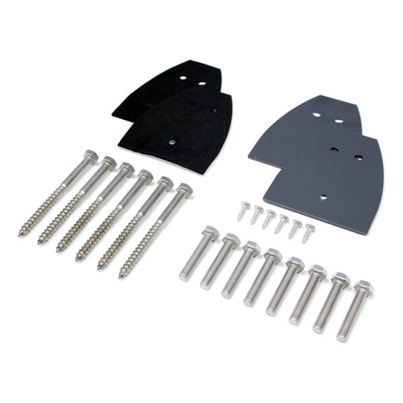 Advaning GA Series Clear Construction-Grade Tempered Glass Awning With Single Clamp (DA5535-DA6339) (SAK92613)