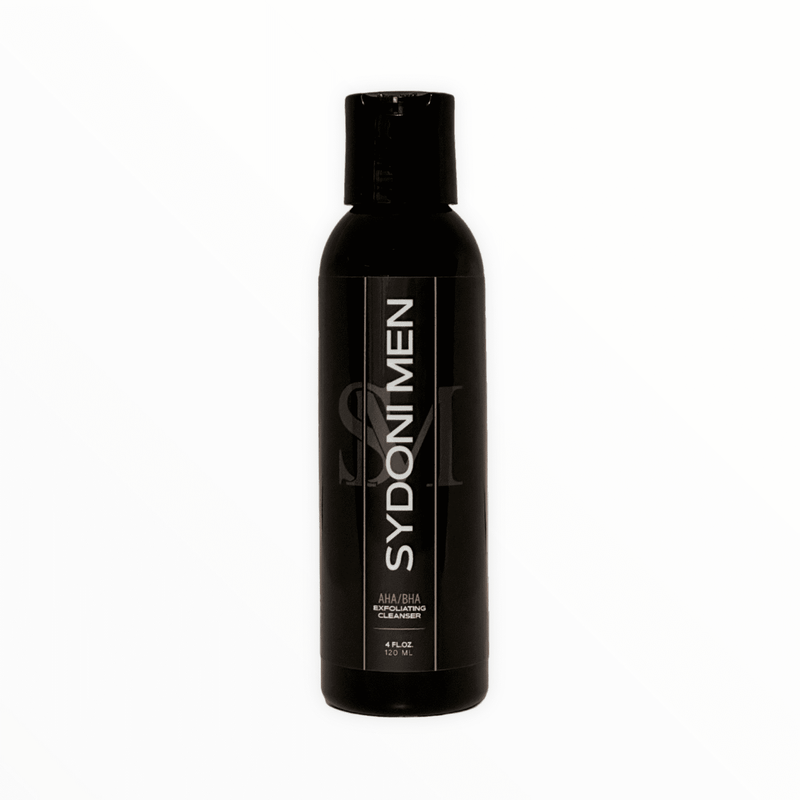 SYDONI MEN AHA/BHA EXFOLIATING FACIAL CLEANSER | Smooth, Brighten & Refresh 120ml 4 fl. oz.